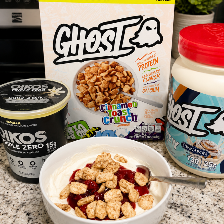 🤍 Late Night Cinnabon Protein Bowl 🤍