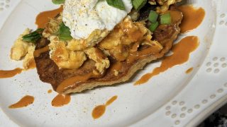 high-protein potato cakes