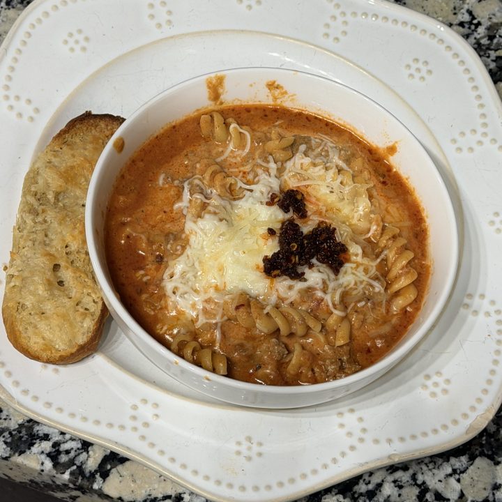 High-Protein Vodka Pasta
