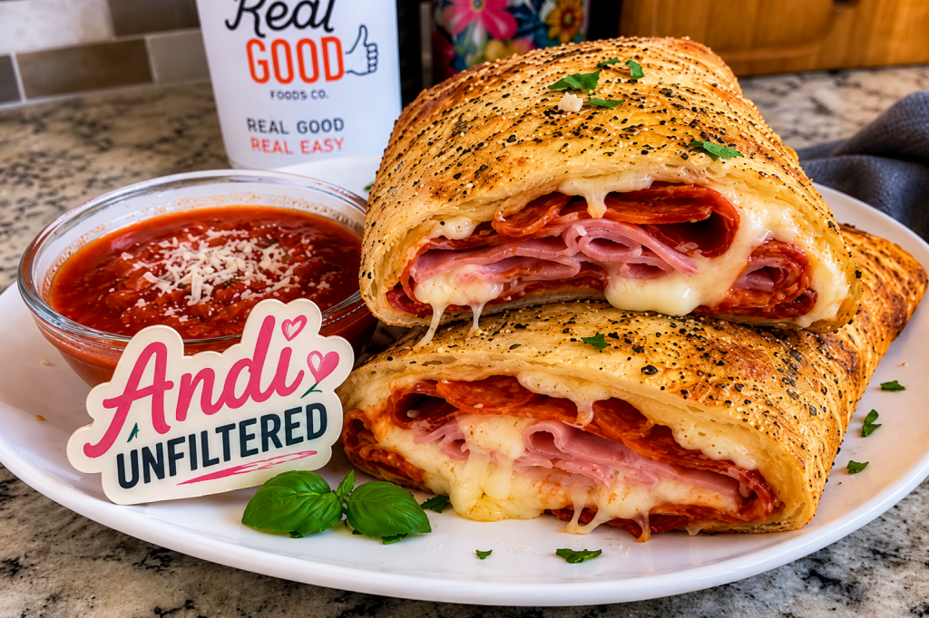 Crispy High-Protein Stromboli