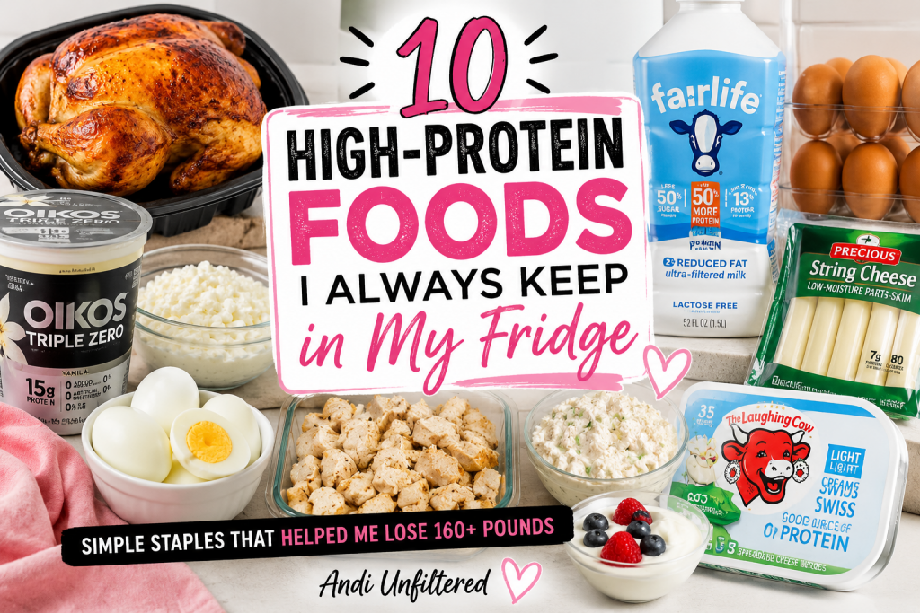 Top 10 High-Protein Foods I Always Keep in My Fridge