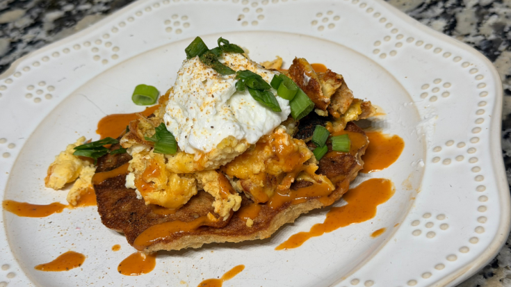 Crispy High Protein Potato Pancakes