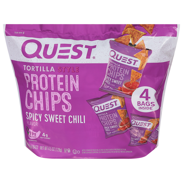 Quest Tortilla Spicy Sweet Chili Protein Chips