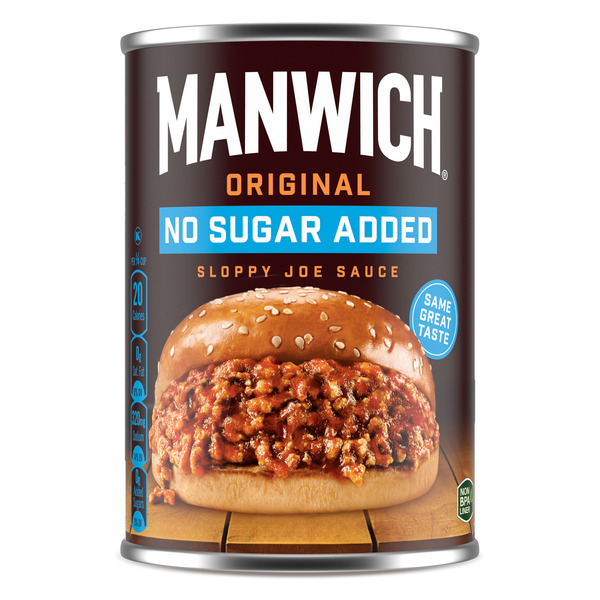 Manwich® Original No Sugar Added Sloppy Joe Sauce