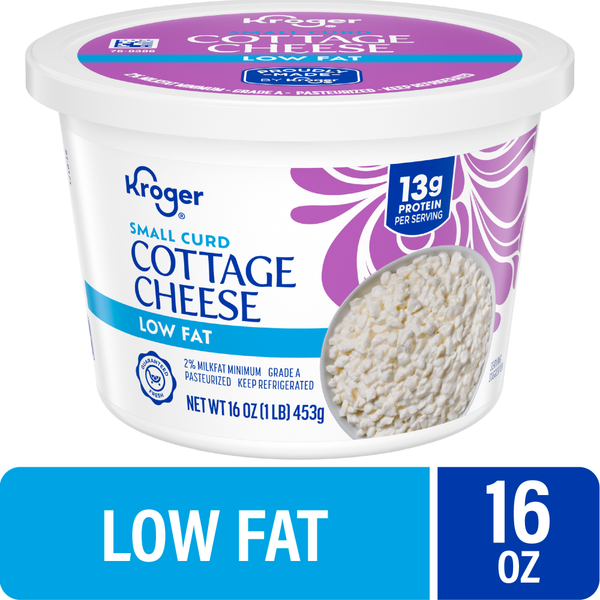 Kroger® 2% Low Fat Small Curd Cottage Cheese