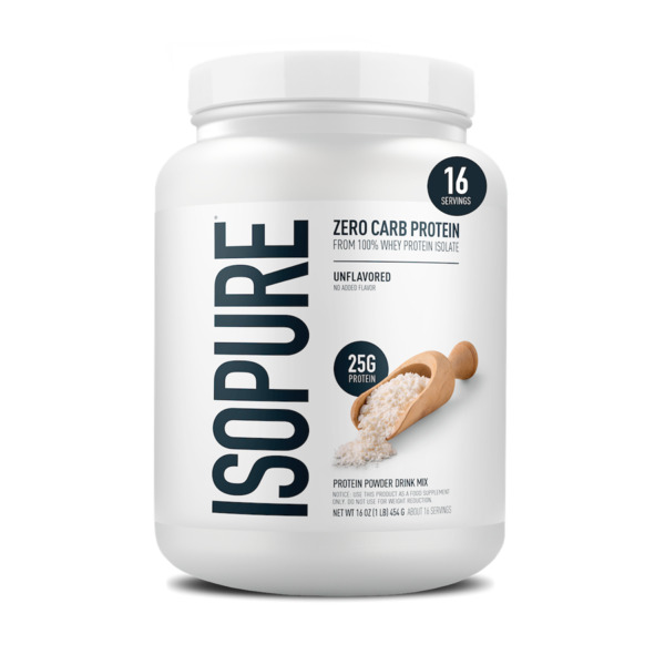 Isopure Protein Powder, Unflavored, Zero Carb